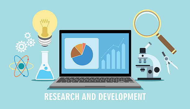 Research and development illustration