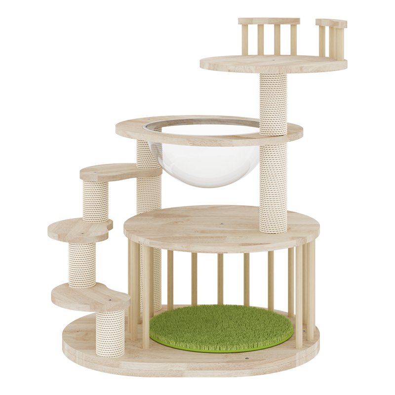Low-Legged Cat Tower