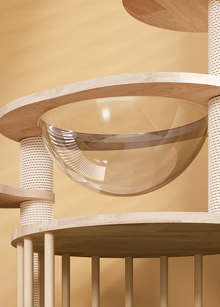 Low-Legged Cat Tower - 图片 6
