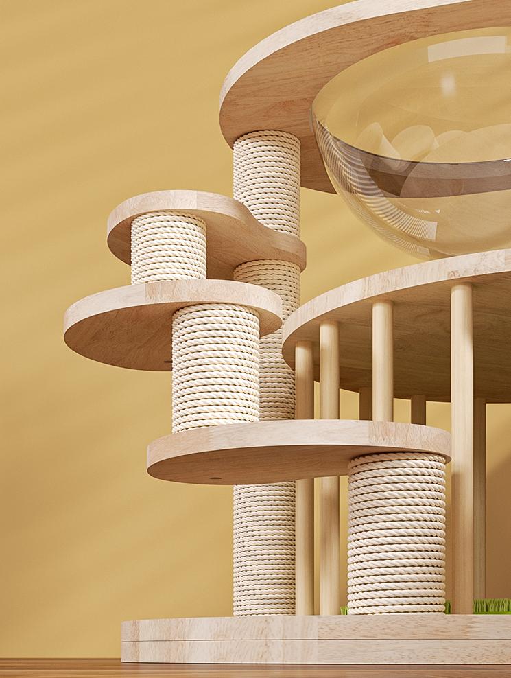 Low-Legged Cat Tower - 图片 4