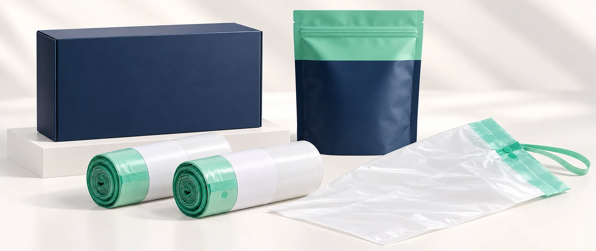 Private label cat litter liner retail packaging options