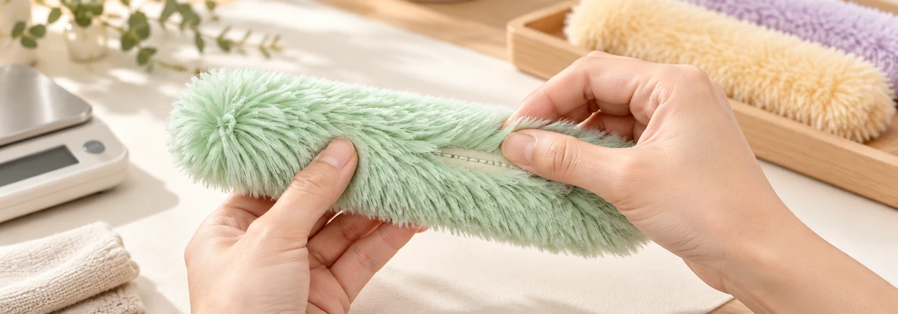 cat toy pillow seam inspection and production quality control