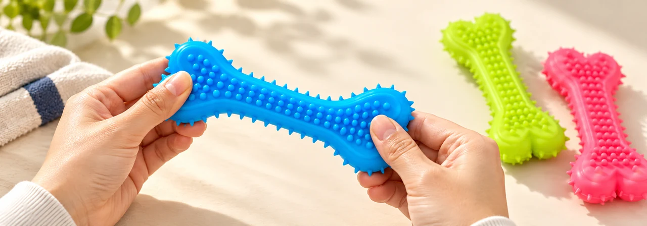 TPR flexibility and molded surface finish