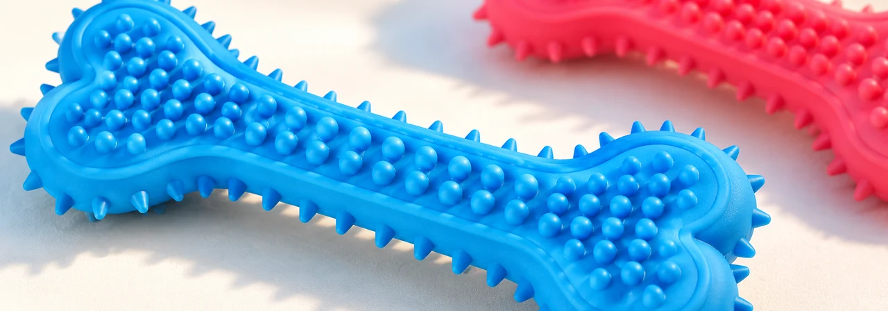 Raised bumps and perimeter spikes
