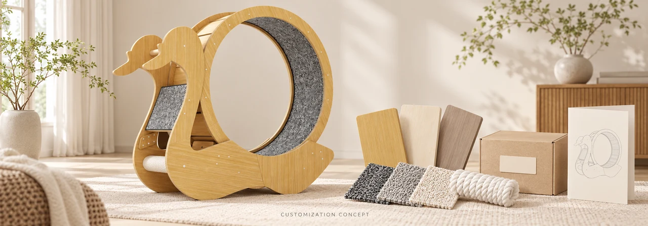 Custom finishes, branding, instructions, and retail packaging